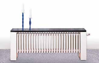Med Delta Column Bench får du alla fördelar hos lasersvetsade Delta-radiatorer i form av en vacker möbel som ger dig mer utrymme och en komfortabel inomhustemperatur.