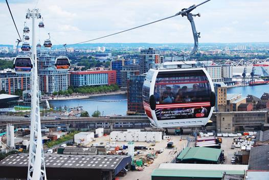 Bild 4: Linbana i London (Göteborgs Stad, Shutterstock, 2015).