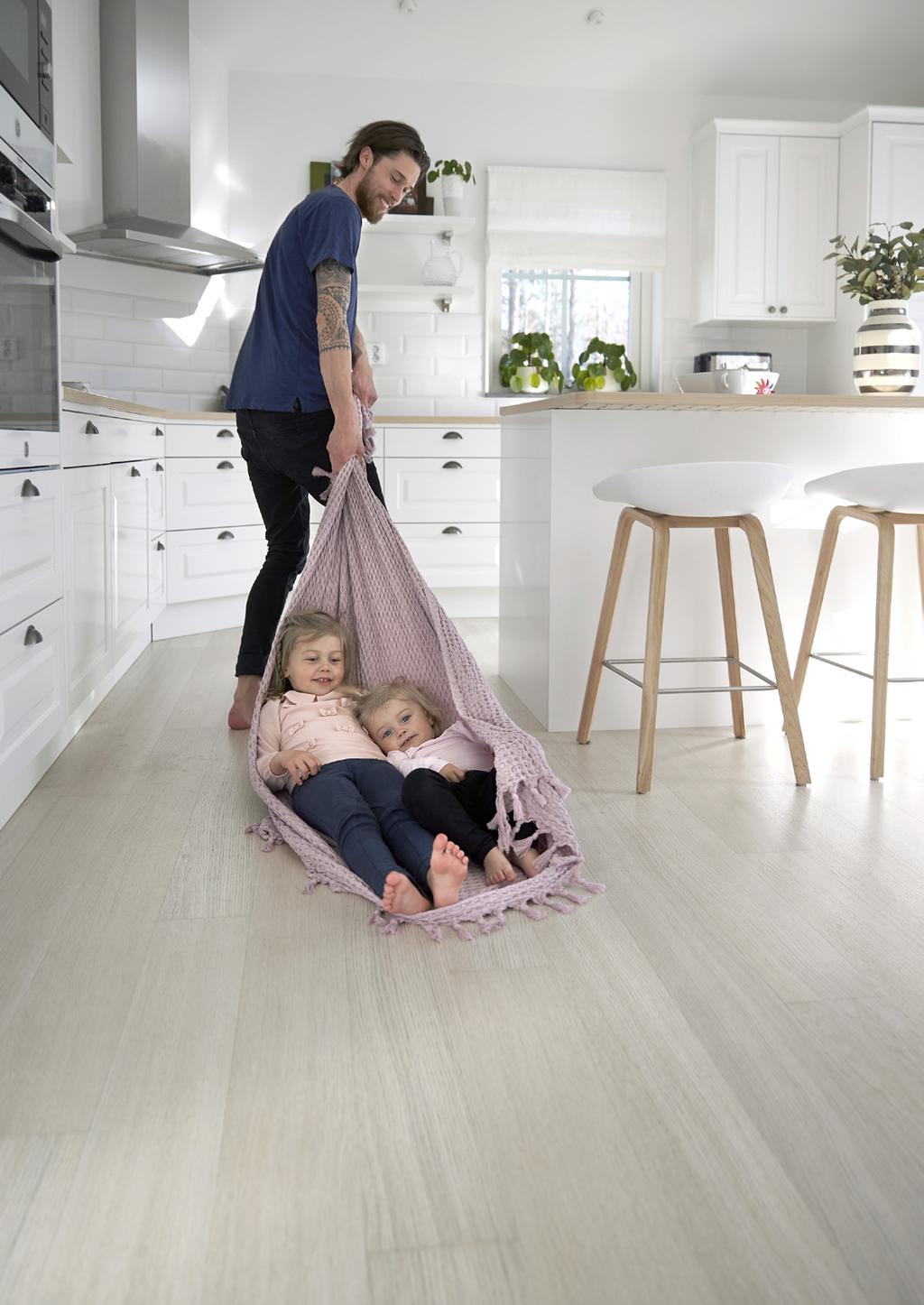 KÖK Kök Kökluckor Målad lucka Annika i kulör F20 Vit, 19 mm MDF-board med fasad kant.