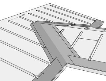 3 (5) Fastsättning av trekantslister 175 mm 610 mm Storleken på trekantslisterna ska vara ca 50 x.