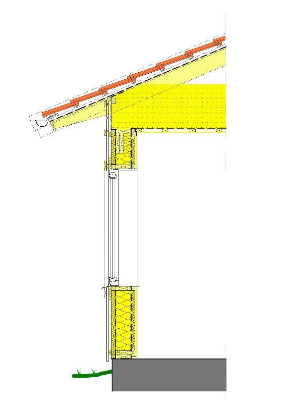 GENOMTÄNKTA KONSTRUKTIONER Vår yttervägg är uppbyggd av tre isolerskikt för att uppnå en energisnål och fuktsäker konstruktion.