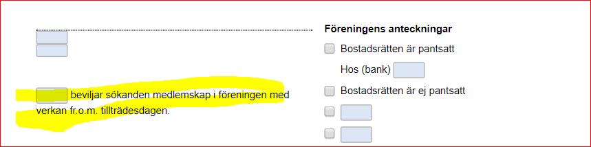 Bekräftelse bank Textändringar har gjorts: Fakturor Vid Betalningsvillkor kan du välja objektnummer eller