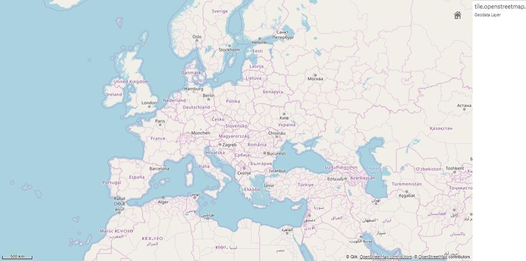 Bakgrundsskikt (OpenStreetMap karta) Platsdata Kartor stöder flera sätt att fastställa platser i ett skikt. Platser kan antingen vara geometri eller namn på platser, som t.ex.