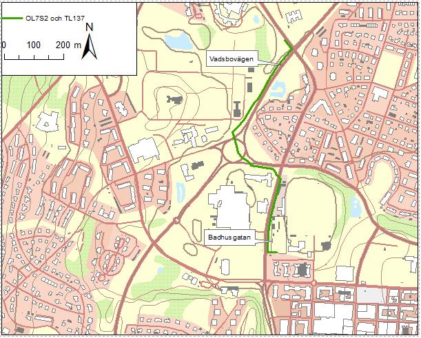 3.4 Beskrivning av åtgärden Den nya transformatorstationen planers att byggas längs Vadsbovägen strax sydväst om korsningen med Ekängsvägen.