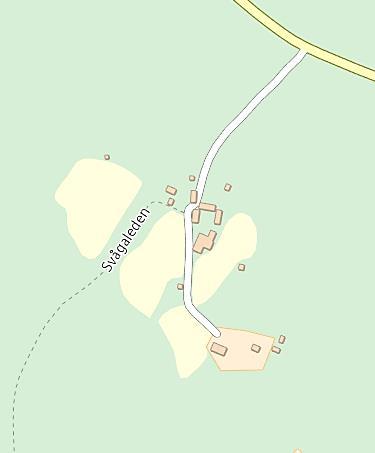 1 2 4 3 5 Figur 1. Ersk-Matsgården samt arrendatorsgården Ny-Ersk-Mats. Den gula vägen i kartans nordöstra hörn är landsvägen mellan Hassela och Torpshammar. Utdrag ur cx-kartan.