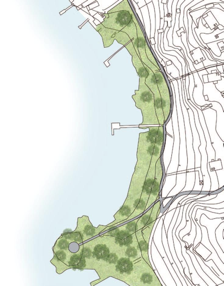 A.4 Upprustning park och parkväg Parkvägen utmed stranden är en del i ett viktigt rekreationsstråk längs Mälarens strand.