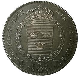 Karl XIII (1809-1818) 33 STOCKHOLM. 1/6 riksdaler 1814. 1814 på 1810.