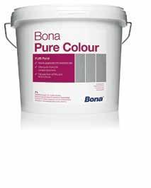 Förvandla slitna golv Applicera ett lager med Bona Pure