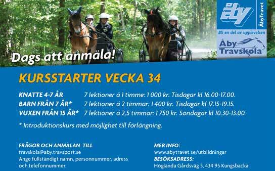 Strt : 0 b -årig oh äldre.00 -.000 kr. 0 m. Autostrt. Pris:.000-.00-.000-.00-.00-.00- (.00)-(.00) kr. Hederspris till segrnde hästs ägre oh körsven. ASTERIX HORNLINE 0: *, M *, AM, AK 0,mbr. v.