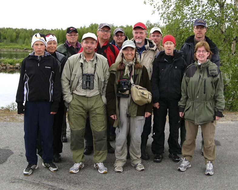 6 Deltagare i häckfågelinventeringen 2008.