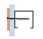 monteringsguide Foder, 15 mm, mot 1 lager gips och förstärkningsregel Fodret som monteras ger en snygg avslutning mellan vägg och karm.