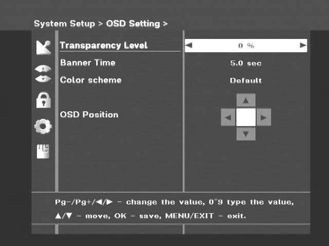 The OSD Language, Soundtrack, Teletext, Subtitle, or EPG will vary according to the selected language. Press YELLOW (ALT) key for help.
