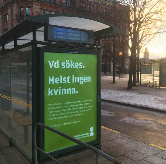annat för annonsering i dags- och fackpress samt för spridning i sociala medier. Vi tog fram en särskild kampanjsida på vår webbplats med information om de nya bestämmelserna.