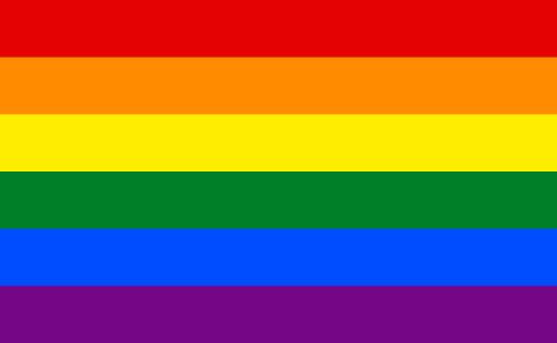 Prideflaggan Regnbågsflaggan skapades 1978 av Gilbert Baker.