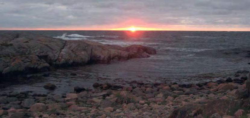 Solnedgång i havet I år har vi haft en underbar sommar med mycket sol och många bad. Sommaren 2010 har varit en av de varmaste på länge i Sverige.