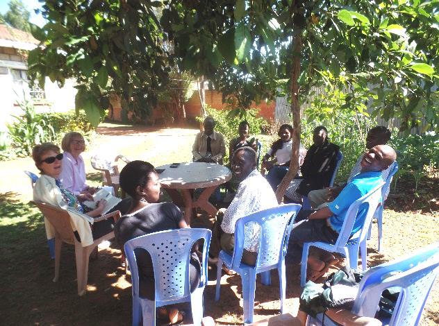 14 Samtal med staff på Kitale jeeplinje Sammanfattning av samtalet Mycket engagerad och kunnig personal med stor integritet och som har god ledning av CNS.