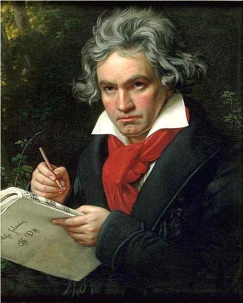 Ludwig van Beethoven Beethoven föddes den 16 december 1770. Han skrev musik inom den wienklassicistiska traditionen, men bidrog även till övergången till romantiken.