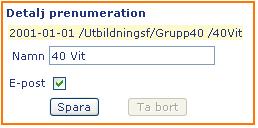 Prenumeration Du kan prenumerera på alla oattesterade poster som finns under din enhet. Välj Organisation. Välj Samtliga i menyn du får upp sök oattesterade poster Välj Alla perioder. Klicka på Sök.