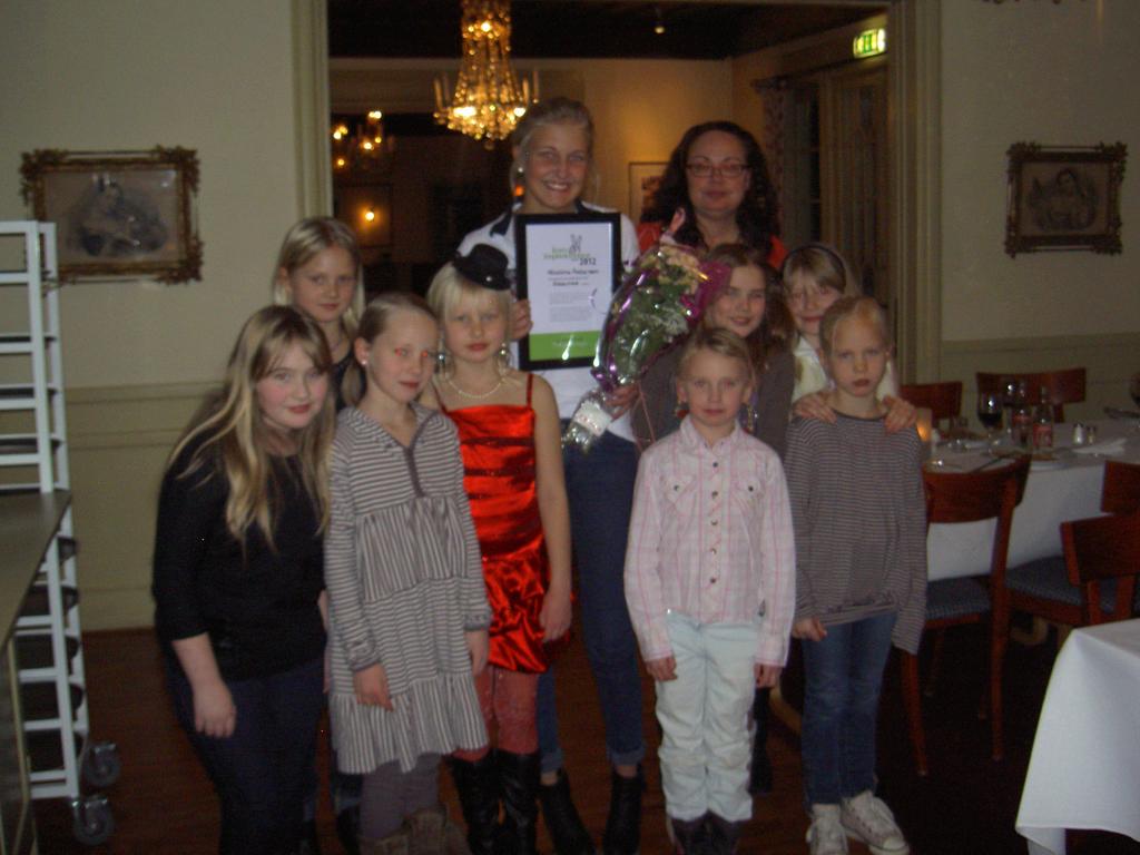 Nikolina "Årets Ungdomsledare" i Dalarna 2012 Insjöns Ridklubbs styrelse nominerade vår duktiga unngdomsledare Nikolina Pettersson till utmärkelsen Årets Ungdomsledare.
