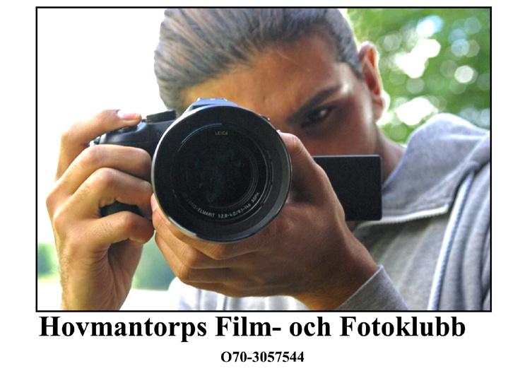 film och fotoklubb. Prova på att vara press- och naturfotograf under sommarlovet. Lär dig att se bilden och lär dig att göra enklare bildbehandling.