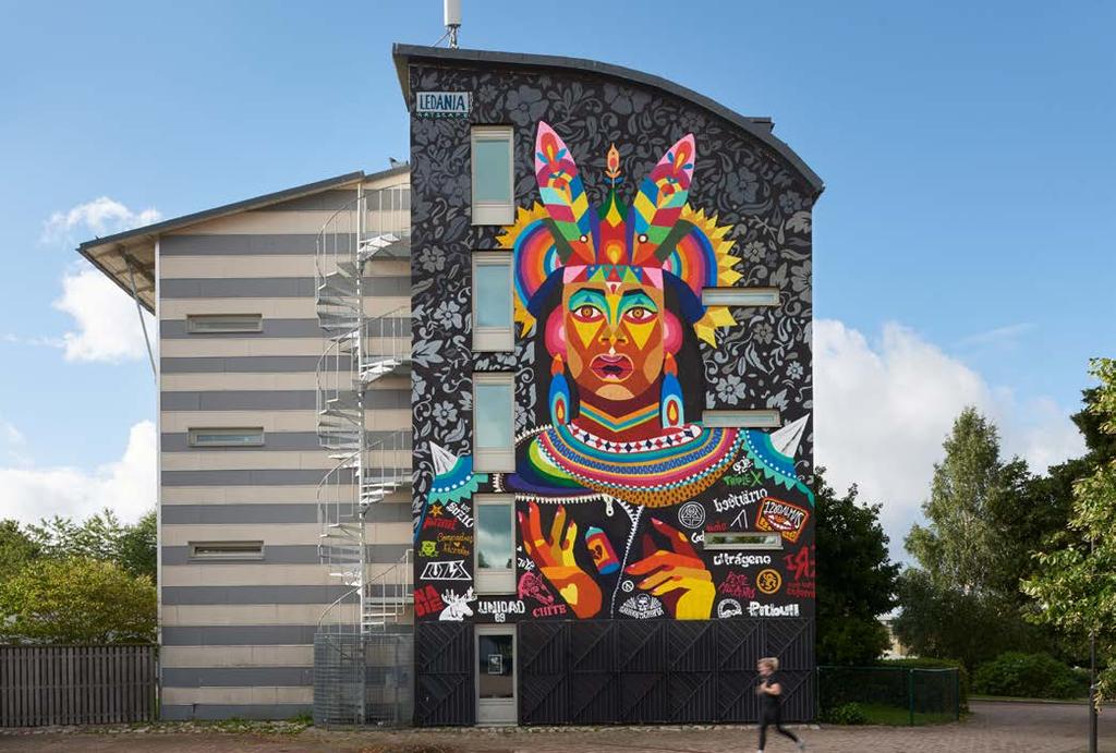muralmålningar i hela 10 av Värmlands kommuner.
