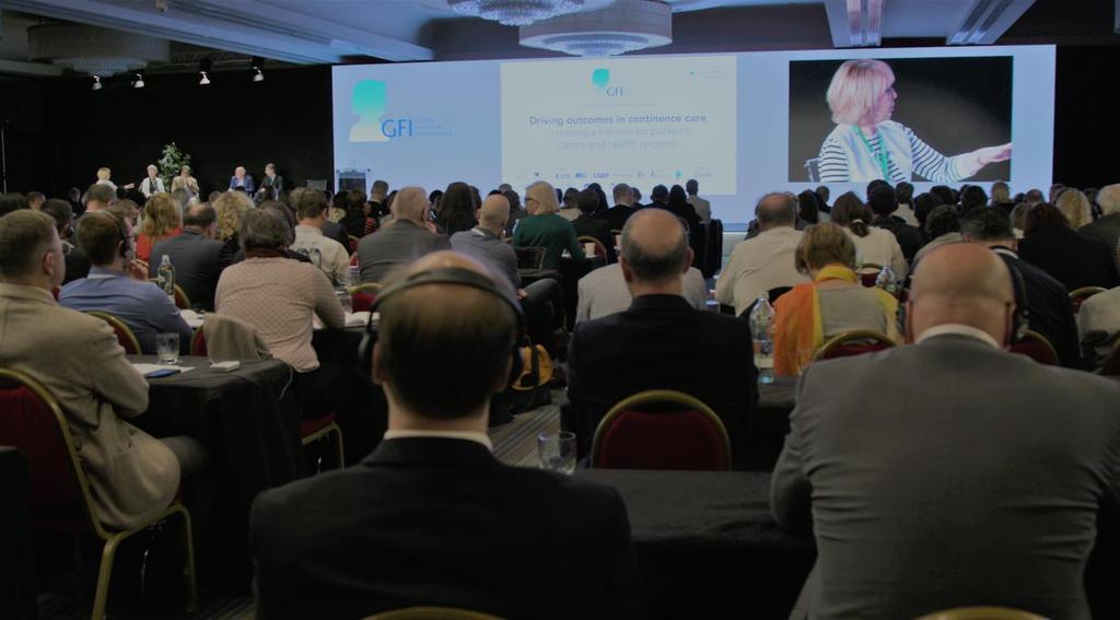 Global Forum on Incontinence > 300 deltagare från mer än 30 länder samlades för att driva fram ett