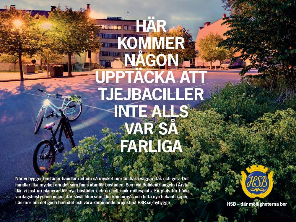 HSB brf Finnboda Trädgårdar kommer att uppföras med 109 lägenheter för dem som