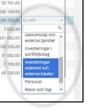 däremellan). - För flera osammanhängande rader tryck ner CTRL och klicka på valfria kryssrutor. 2.