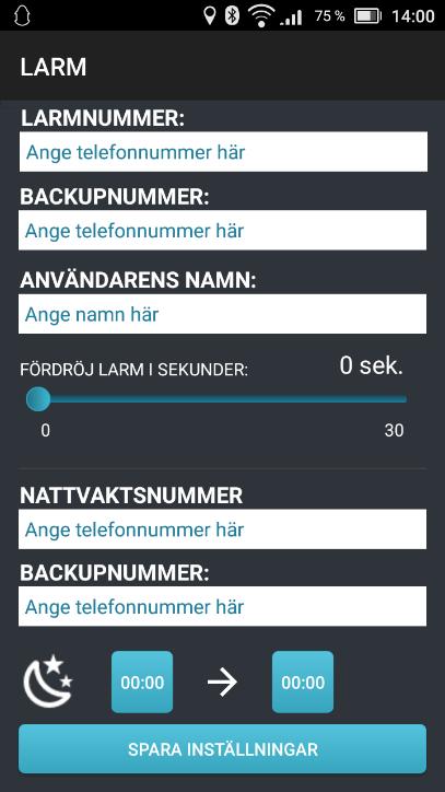 Länken i meddelandet ska öppnas på mottagarens smartphone med en kart-applikation, eller den inbyggda webbläsaren.