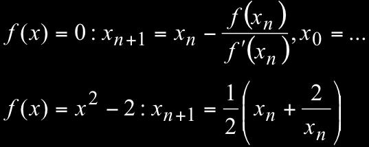 (Karmarkar 1990 ff) Multi-pol N 2 -> NlogN (Greengard 1990) Singulärvärdesfaktorisering (GOOGLE 2000) De flesta lösningar är approximationer: Räkna ut men hur? 1. Räknare (men hur gör den?