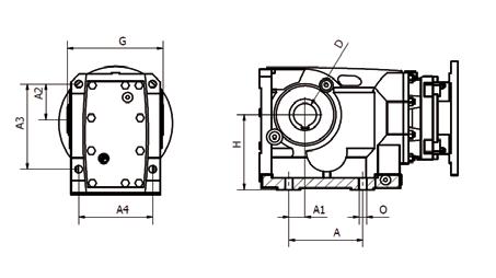 Måttblad Rak kuggväxel Z/D D B H C E O M N P Fläns Diameter M2 max (Nm) D/Z19 20 (16) 40 (28) 75 18 110 9 110 135 133 120/140/160 100 D/Z29 25 50 90 25 130 9 110 142 152 120/160/200 140 D/Z39 25 (30)