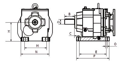 8 110 145 160 120/160/200 200 D/Z49 30 60 115 30 165 13,5 135 172 200 140/160/200 320 D/Z59 D/Z69 35 (30) 70 (60) 115 30 165 13,5 135 190 200 160/200/250 450 (40) (40) 35 70 130 30 195 13,5 150 210