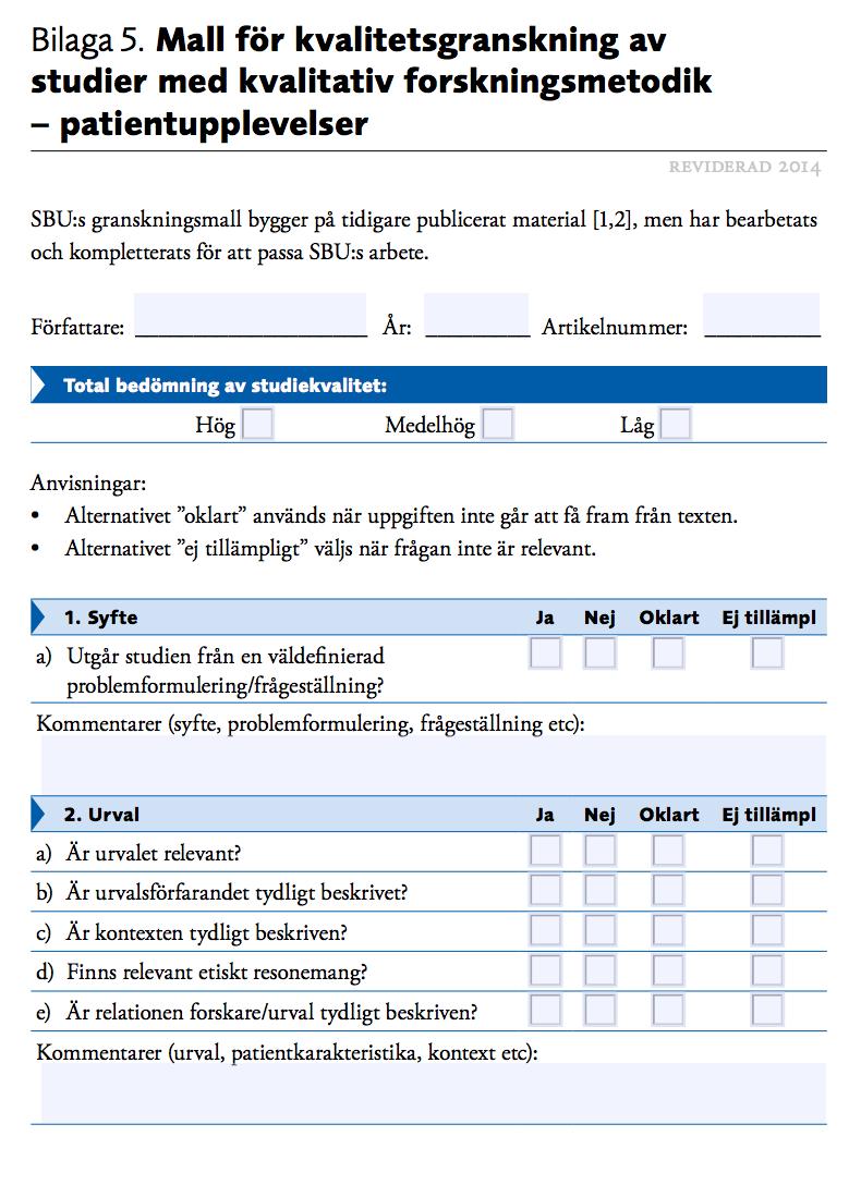 Bilagor Bilaga 1