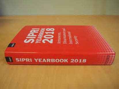 ÅIPI has received the latest copy of the Stockholm International Peace Research Institute (SIPRI) Yearbook 2018.