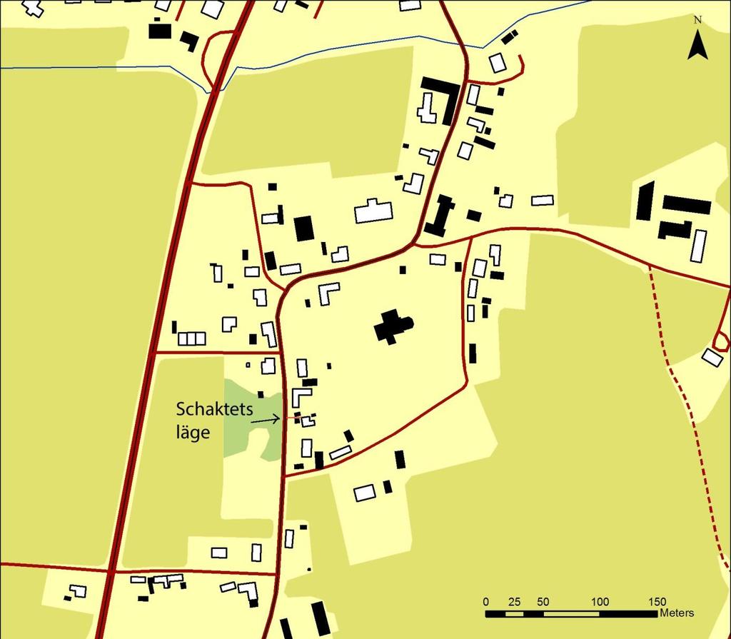 Fig. 1. Skånekarta med Kristianstad kommun och Vä markerade. Fig. 2.