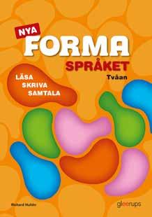 Materialet är knutet till det centrala innehållet i kursplanen för svenska och är indelad i läsa, skriva och samtala.