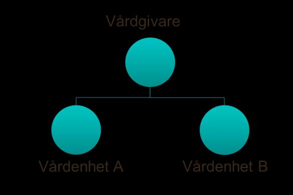 Figur 3: En vårdenhet stängs Påverkan journalhantering: I journalsystem ska vårdenheten inaktiveras så att det inte längre går att skriva in journalinformation.