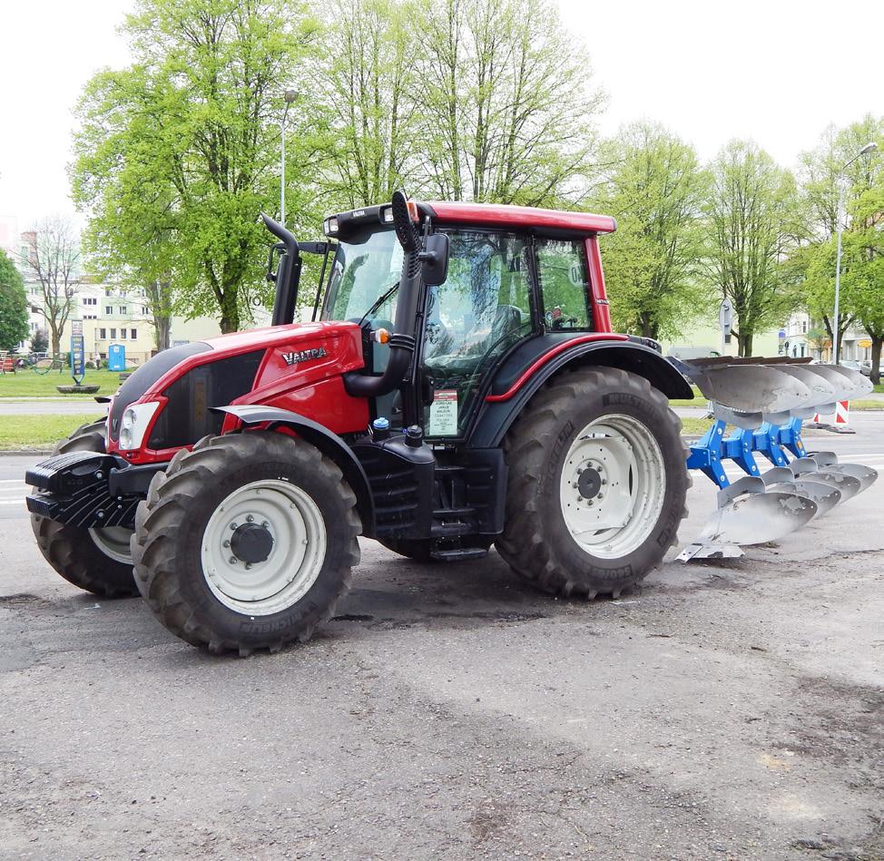 det registrerats som trafiktraktor.