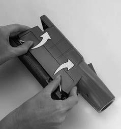 FÖRBEREDELSE AV TURBO-TILLBEHÖR Turbo Accessory System kan användas för en mängd hushållsgöromål. Du har en slipmaskin, en poleringsmaskin och en skurmaskin.