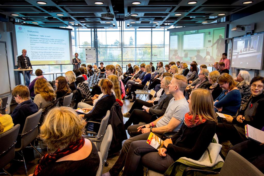 Målbilden diskuteras på campusträffar.