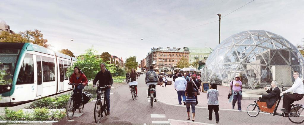 VAD FÅR MÄNNISKOR ATT VÄLJA CYKELN? - BYGG SÅ KOMMER DE? För att det är bekvämare än att ta bilen?