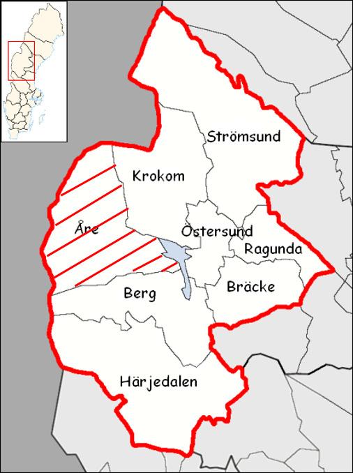 Jämtlands räddningstjänstförbund Förbundets medlemskommuner Jämtlands räddningstjänstförbund är Sveriges största RiB organisation och till ytan sätt största kommunalförbund 1 och består av Östersund,