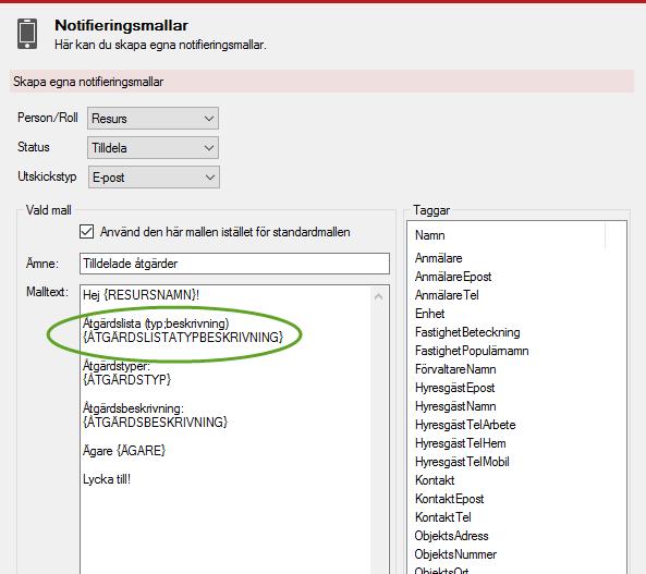 VISA FAKTURAREFERENS I TF-APP I de fall integration används mot Vitec Ekonomi (3LPro) för att synkronisera åtgärder och materialbeställningar med