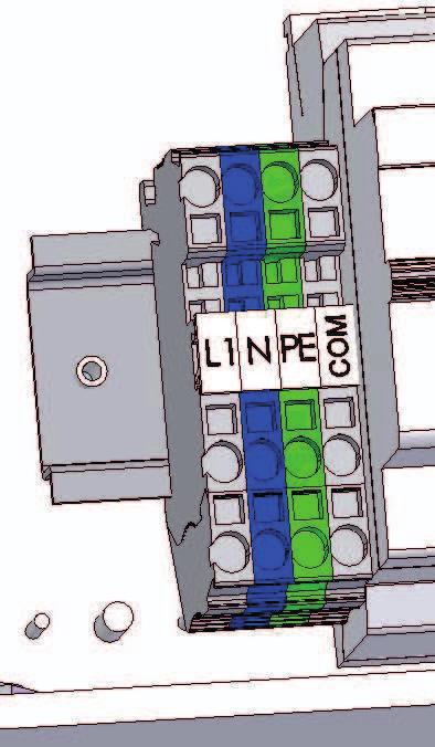 Röranslutning av produkten Gör röranslutningen enligt kombinationsexemplen i instruktionen. Se även åttuppgifter för anslutningarnas dimension och placering.