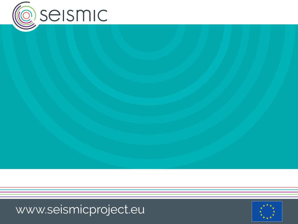 Resultat från SEiSMiC och strategi för fortsättningen