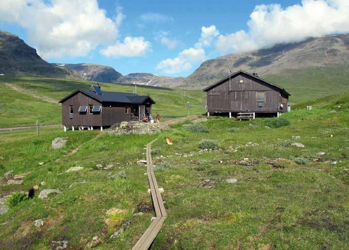 KUNGSLEDEN Vandra eller spring på Kungsleden och bo bekvämt i STFs Fjällstugor.
