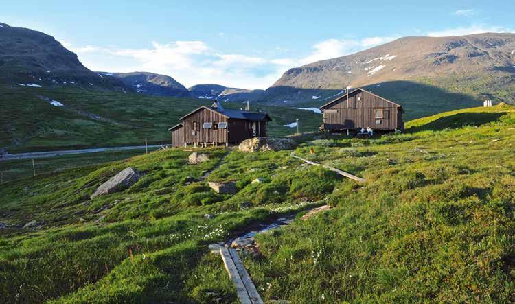 KUNGSLEDEN Kungsleden mellan Abisko och Hemavan är en av världens mest kända och kanske bästa vandringsleder.