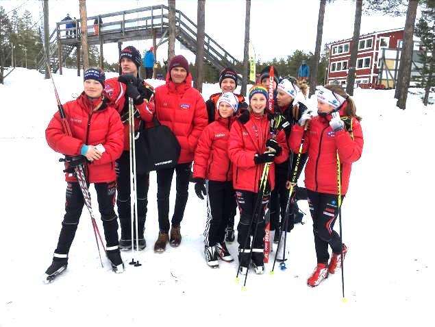 Efter uppladdning med några skidskyttepass på snö under Grönklittslägret i december och en och annan träning på snö hemmavid har vi under vintern sedan besökt inte mindre än fem skidskyttetävlingar: