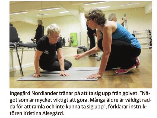 Gymgruppen där ingen är yngre än 90 år,