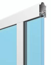 Beroende på panelens tjocklek kan karmarna ha akrylfönster med ett, två, tre eller fyra glas.
